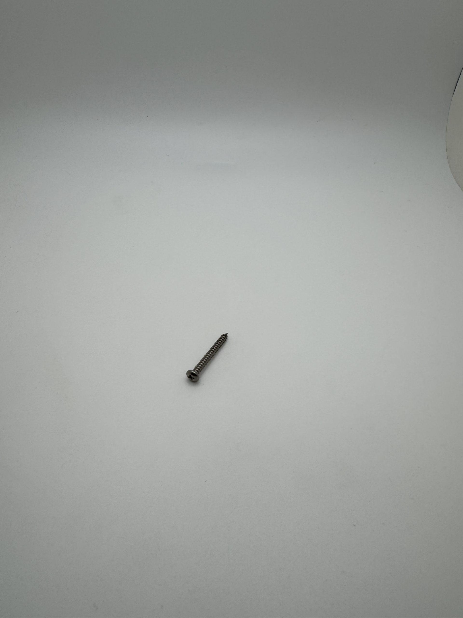 Screw,#4 X 1.0 Lg,Sheet metal,Rnd Hd,Ph drive,SS