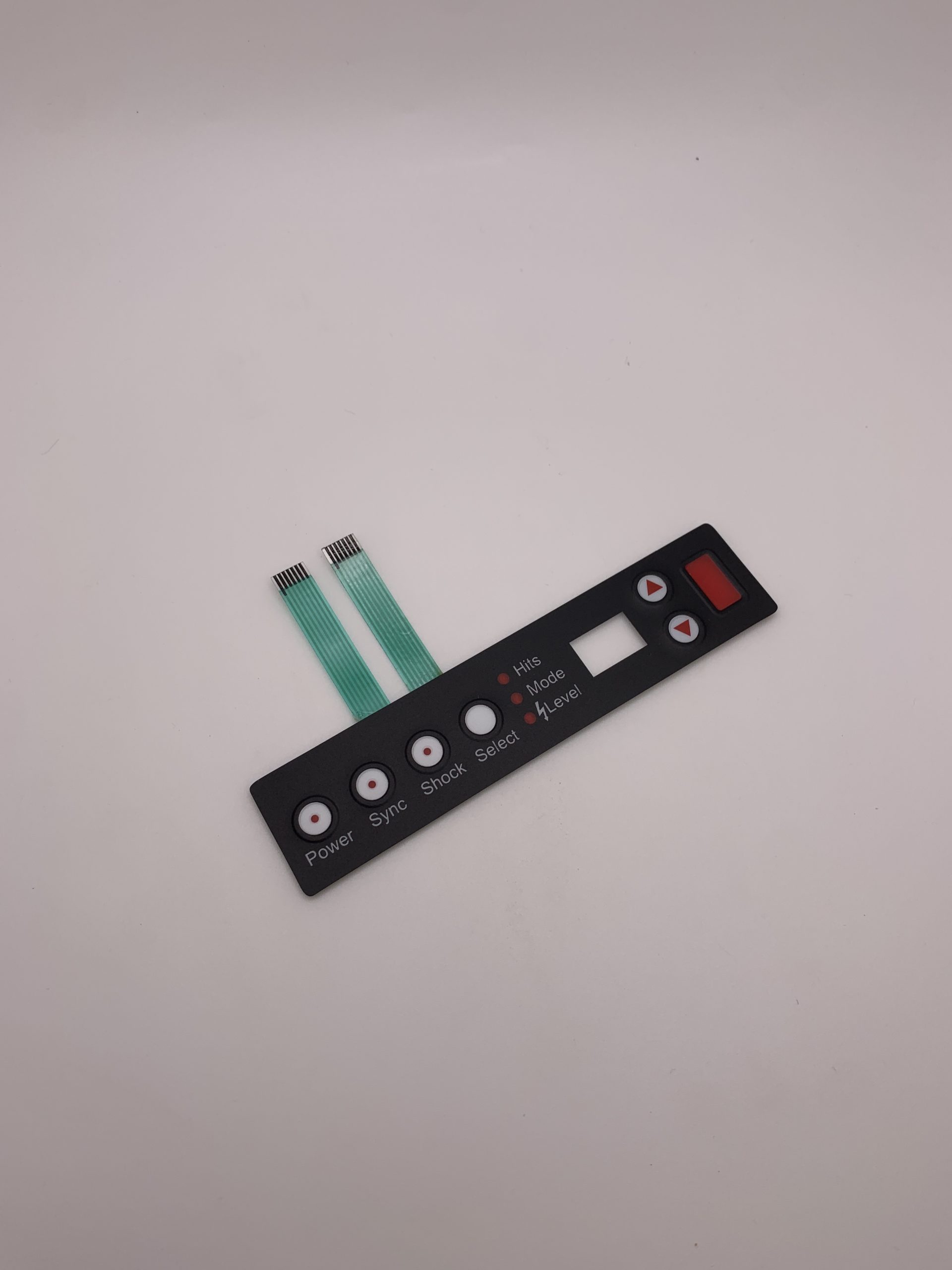 102355 Rev ,Membrane Switch,Stress X Belt
