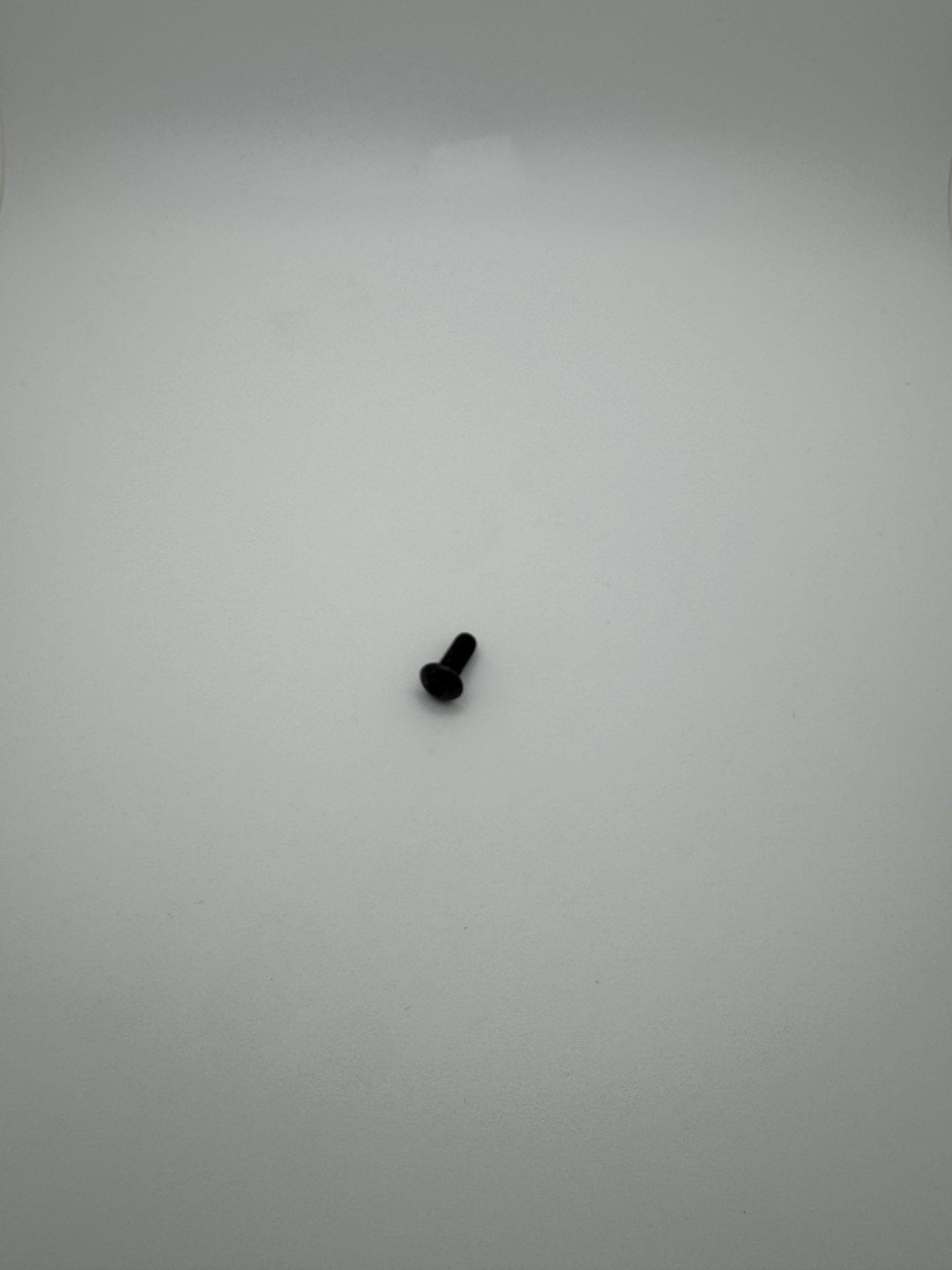 10-32 X 0.5in L,Button Head,Socket Cap,Blk Ox