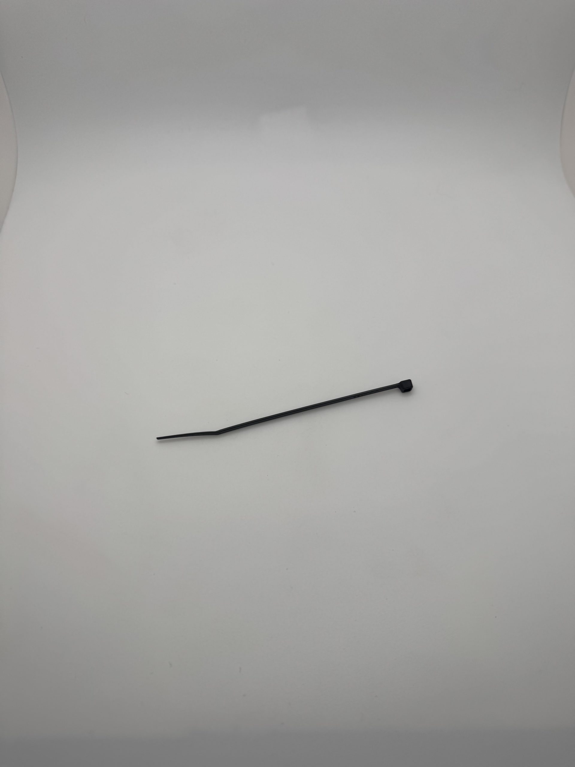 Cable Tie,3.9in L x 0.1in W,Nylon,Black