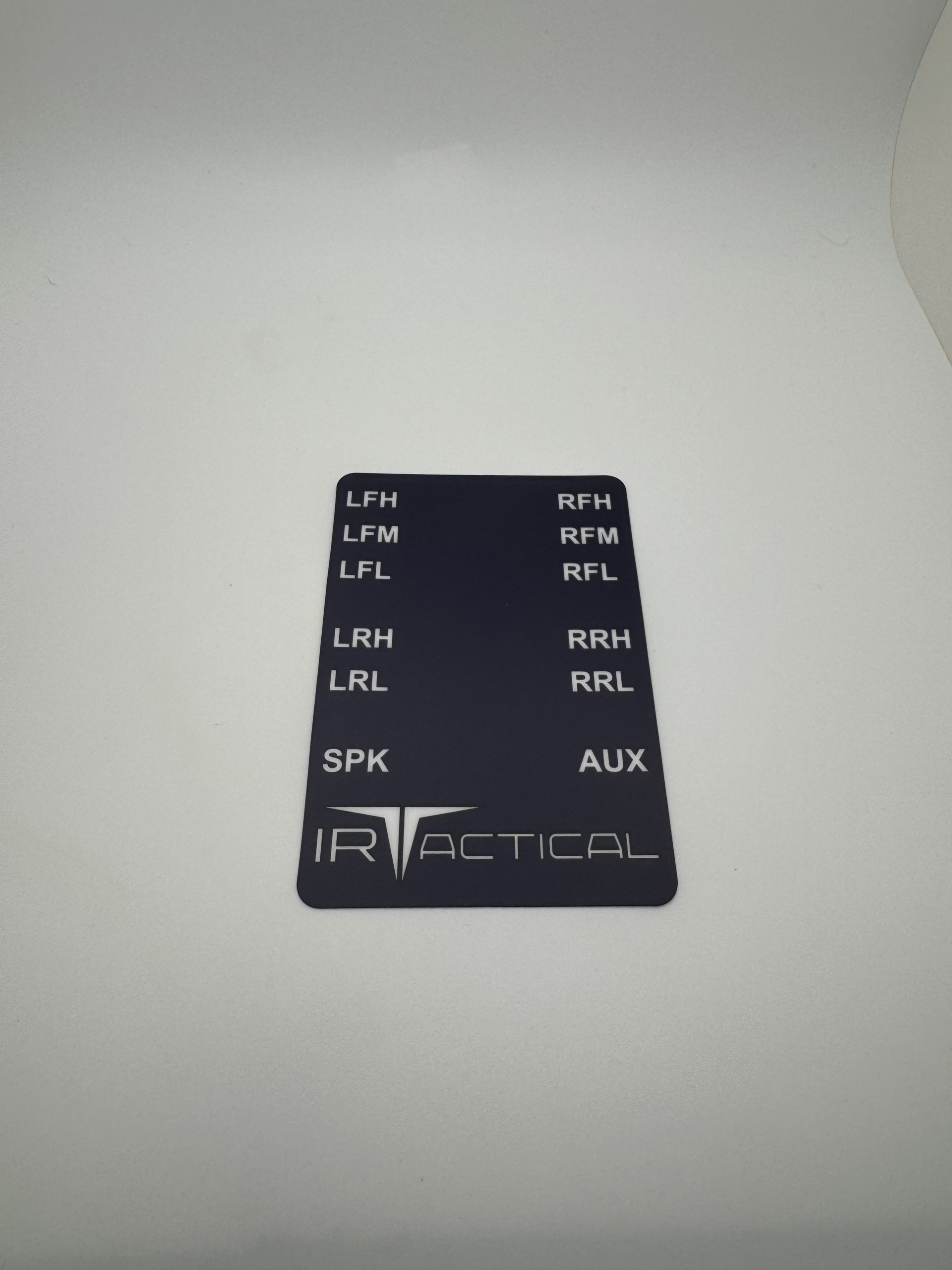98706 Rev ,irVest Control Box Cable Sticker